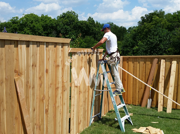 New Wooden Fence
